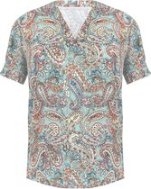 Paisley Pofmouw Top Mint Groen