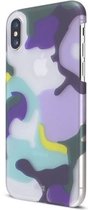 Apple iPhone XS Hoesje - Artwizz - Clip Serie - Hard Kunststof Backcover - Camouflage - Hoesje Geschikt Voor Apple iPhone XS