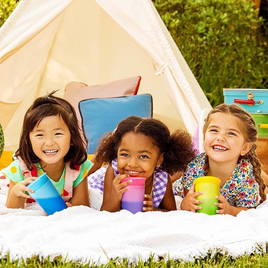 Munchkin Miracle cup sippy-changement de couleur-changement de couleur gobelet à bec jaune