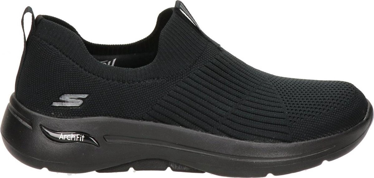 Skechers Go Walk Arch Fit Dames Sneakers - Black - Maat 38 | bol.com