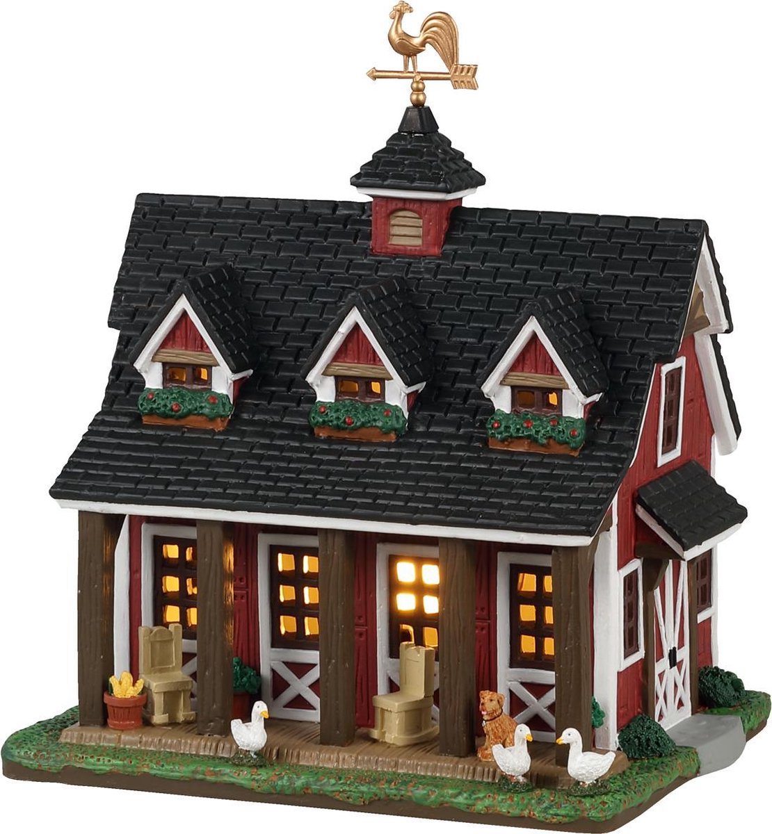 Lemax - Our Barn, Our Home, B/o Led - Kersthuisjes & Kerstdorpen