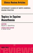 The Clinics: Veterinary Medicine Volume 29-1 - Topics in Equine Anesthesia, An Issue of Veterinary Clinics: Equine Practice