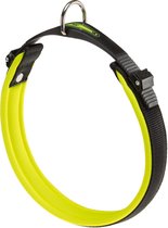 Ferplast Hondenhalsband Ergocomfort Fluo 43/51 Cm Zwart/geel