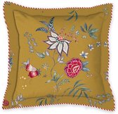 Pip Studio sierkussen Flower Festival yellow 45×45 -