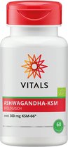Vitals Ashwagandha-KSM Voedingssupplementen - 60 vegicaps