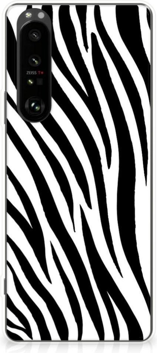 Sony Xperia 1 III TPU Hoesje Zebra