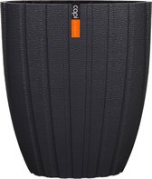Ovale pot Arc 33x15x36 antraciet
