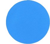 Stip 100 stuks Blauw ø 90 mm - vloersticker met gladde toplaag
