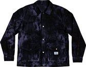 Dc Shoes Dc Workman Corduroy Overshirt Jas - Black Iris Tie Dye