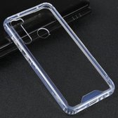 Voor Xiaomi Redmi Note 8T Vierhoekige schokbestendige transparante TPU + pc-beschermhoes