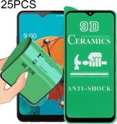 Voor LG K51 25 PCS 9D Full Screen Full Lijm Keramische Film: