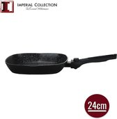 Imperial Collection 24cm Grill Pan with Detachable Handle