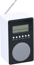 Dunlop Wekkerradio - Klokradio - FM - Alarm - Kalender - Antenne - 3x AA (Excl.)