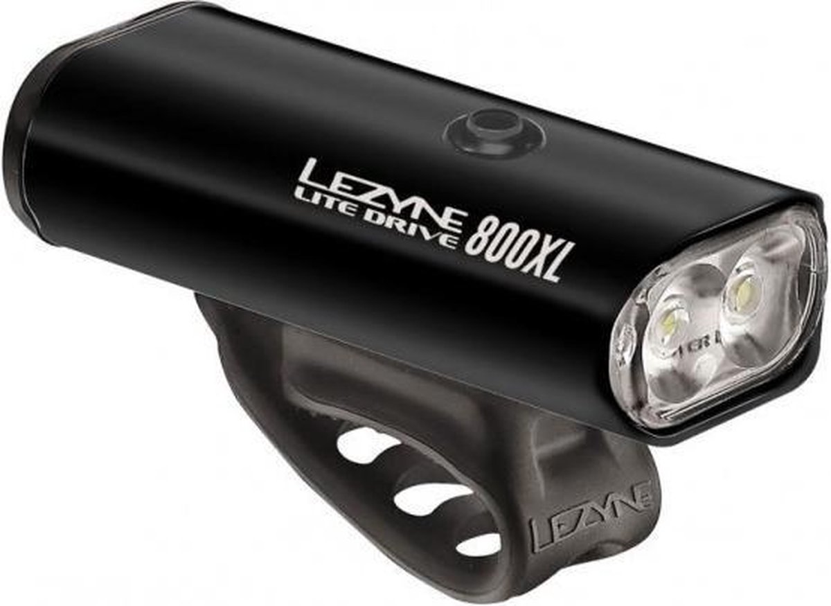 Lezyne Micro Drive Pro 800XL - Oplaadbare LED fietsverlichting - 8 Standen - 800 Lumen - Accu tot 87 uur - Waterdicht - 98,7 mm, 43,4 mm, 69 mm - Zwart - Lezyne