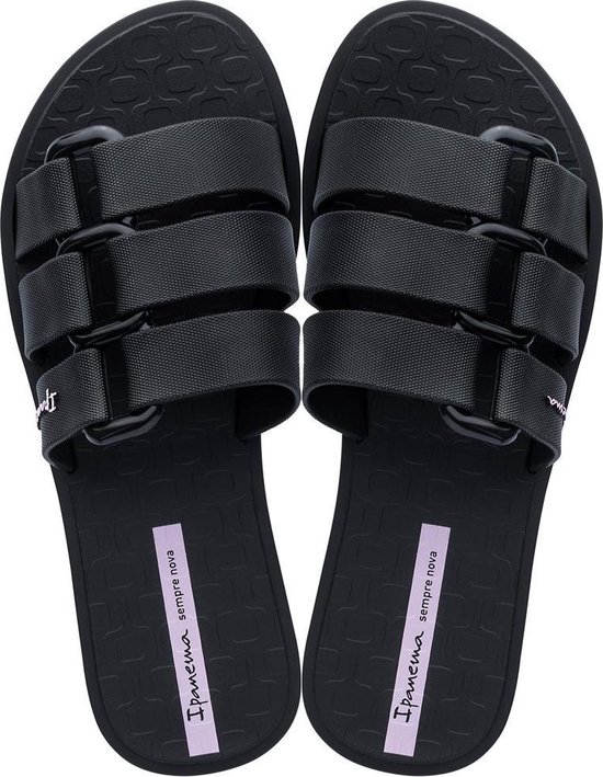 Ipanema Bold Dames Slippers - Black - Maat 39
