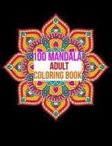 100 Mandala Adult Coloring Book