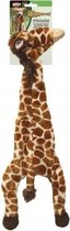 Skinneeez Plush Giraffe - vrij van pluche vulling - met pieper - Large 51 cm