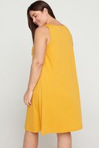 Zizzi jurk mouwloos Mineral opdruk
