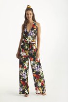 Promise - Bavaro Jumpsuit - maat S - Bloemenprint Zwart