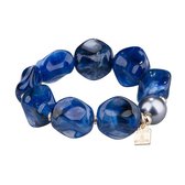 CAMPS & CAMPS - armband - Saffierblauw