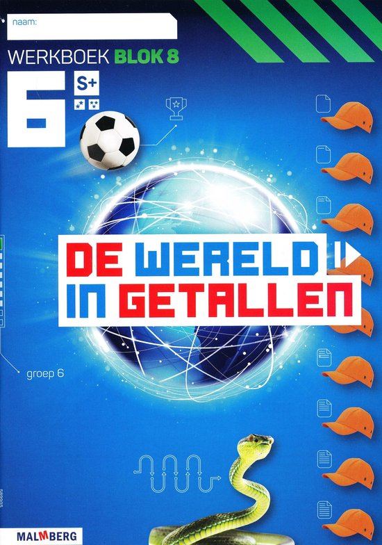 De wereld in Getallen versie 5 groep 6 Werkboek S+ Blok 8 8720334328985 Boeken
