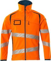 Mascot Accelerate Safe Softshell Jas 19002 - Mannen - Oranje/Petrol - XL