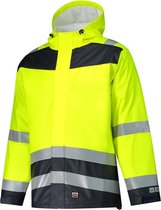 Tricorp Regenjas Multinorm Bicolor 403017 - Mannen - Geel/Ink - M