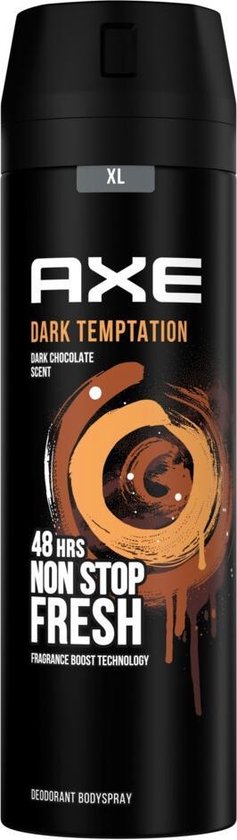 Axe Dark Temptation Bodyspray Deodorant - 6 x 200 ml - Voordeelverpakking - Axe
