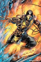 Pyramid Poster - Hole In The Wall Mortal Kombat Maxi - 91.5 X 61 Cm - Multicolor
