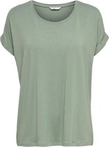 Only T-shirt Onlmoster S/s O-neck Top Noos Jrs 15106662 Shadow Dames Maat - S
