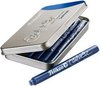 Pelikan Tintenpatrone Edelstein Ink GTP/6 Sapphire Metallet.