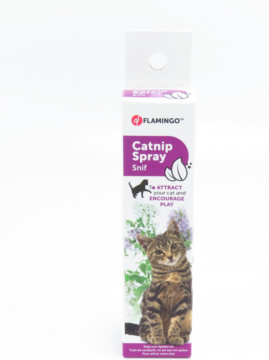 Catnip Spray Snif 25ml - Herbe à chat Chat - Jouets Flamingo