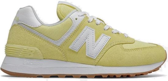 New balance WL574 PK2 dames sneakers lichtgeel | bol.com