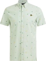 WE Fashion Heren slim fit overhemd met dessin
