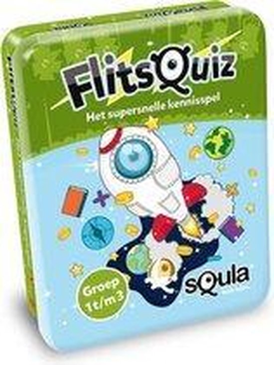 Afbeelding van het spel Squla flitsquiz groep 1 2 3 - Kaartspel