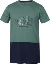 Rafiki T-shirt Rafiki Heren Modal/cotton Groen/blauw Maat Xl
