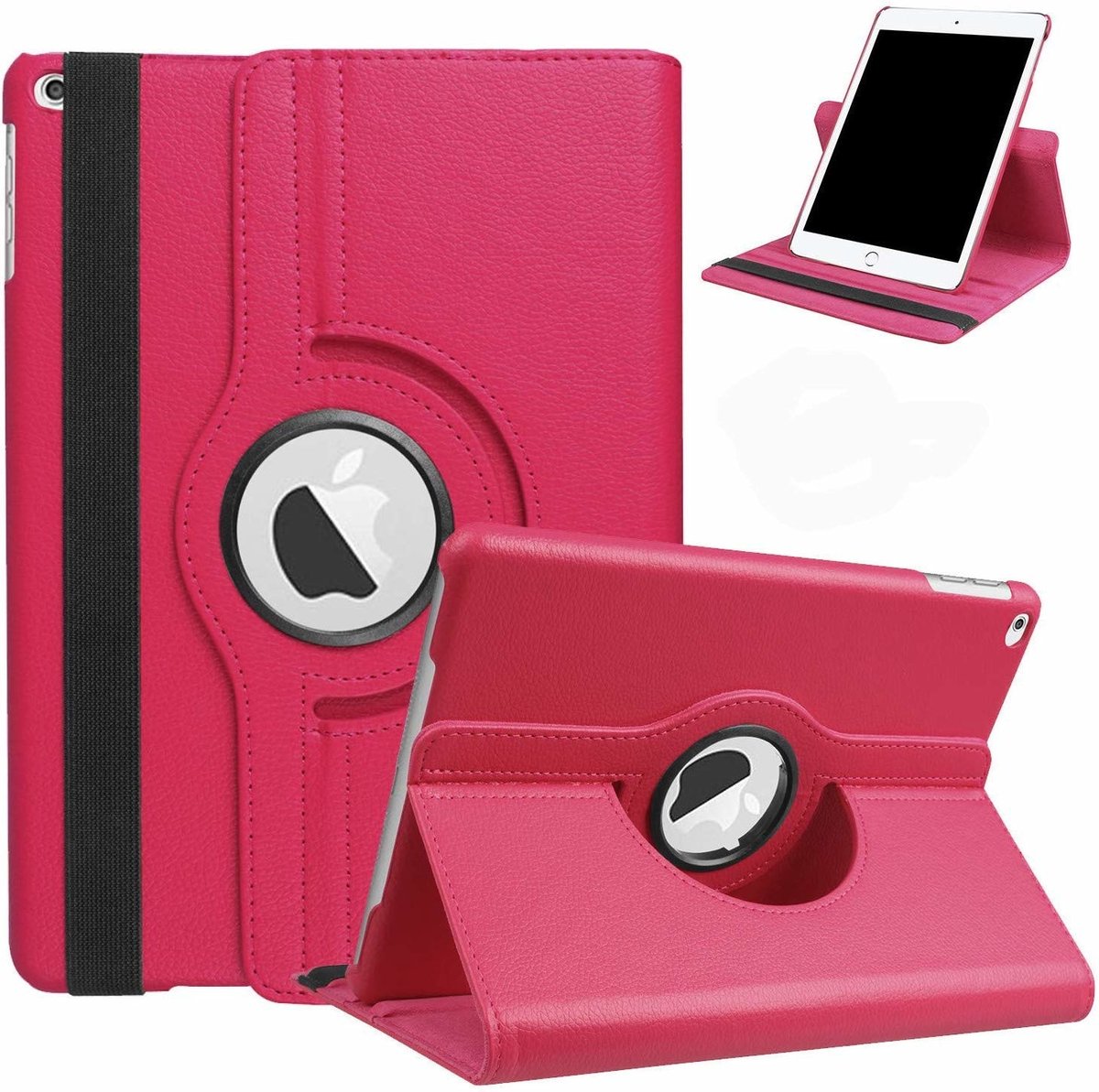 BixB iPad Mini 1 / Mini 2 / Mini 3 Draaibaar Hoesje - Roze