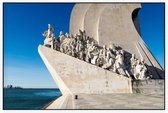 Het monument van de ontdekkingen in Lissabon - Foto op Akoestisch paneel - 90 x 60 cm