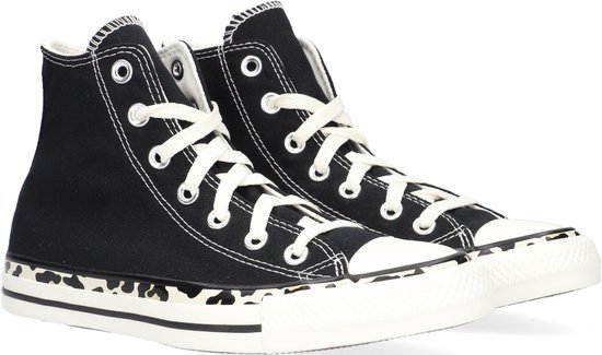 Converse Chuck Taylor All Star Hi Hoge sneakers - Dames - Zwart - Maat 39 |  bol.com