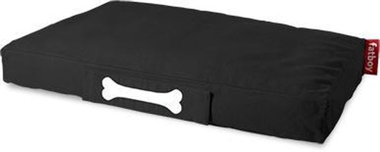 Fatboy® Doggielounge Stonewashed - Dog bed Large (120X85cm) - Dog bean bag - Dog mattress - Waterproof Dog bed - Dog cushion - Dog mat 120x80x15cm - Grey - Indoor use