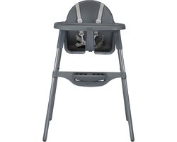 Puck Kinderstoel - 3 in 1 - Mat Grijs