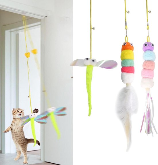 3 Stuks Kattenkruid Speelgoed, Kattenkruidkussen, Zacht en Duurzaam Kattenkruidspeelgoed, Kattenspeelgoed met Kattenkruid, Interactief Pluche Kattenspeelgoed, Tandenreiniging, Speeloefenaccessoires