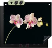 KitchenYeah® Protection plaque induction 60x50 cm - Orchidée - Rose - Fleurs - Protege plaque de cuisson - Couvre plaque induction - Protecteur d'induction - Cuisine