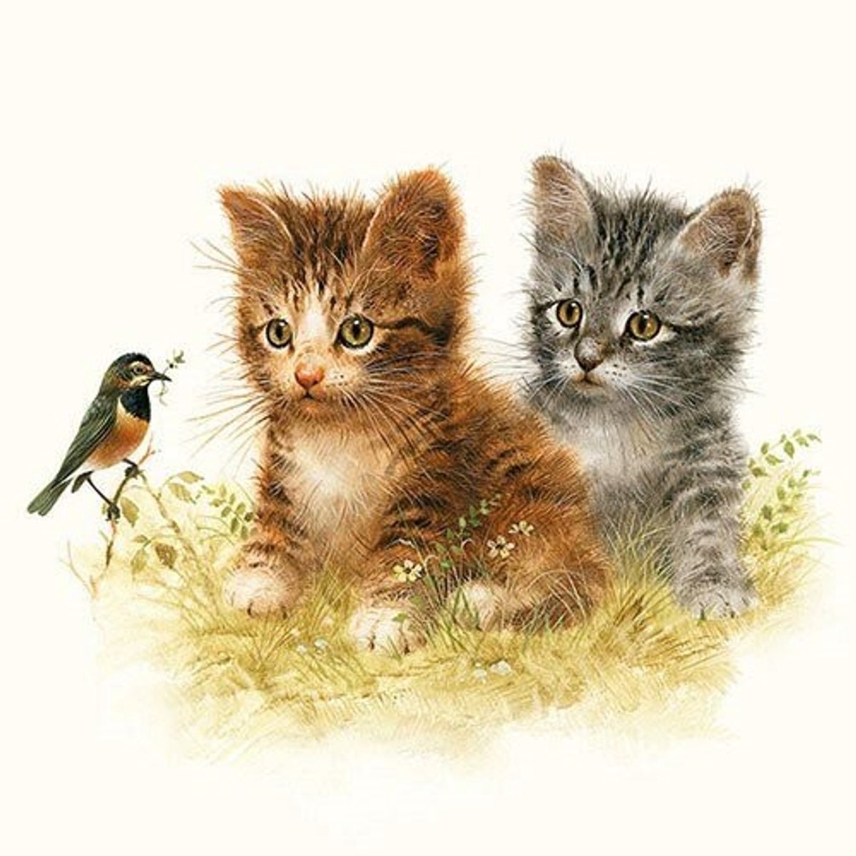 Ambiente Servetten Kitten Friend 33 x 33 CM