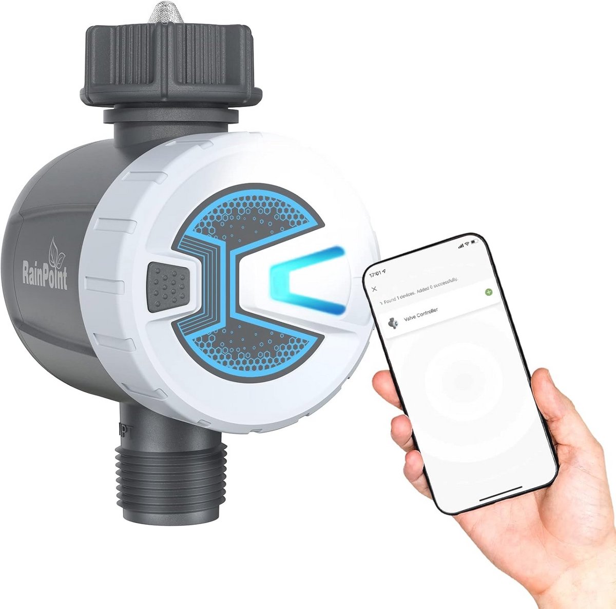 Slimme Irrigatiecomputer met Bluetooth en App Bediening voor Tuin en Gazons