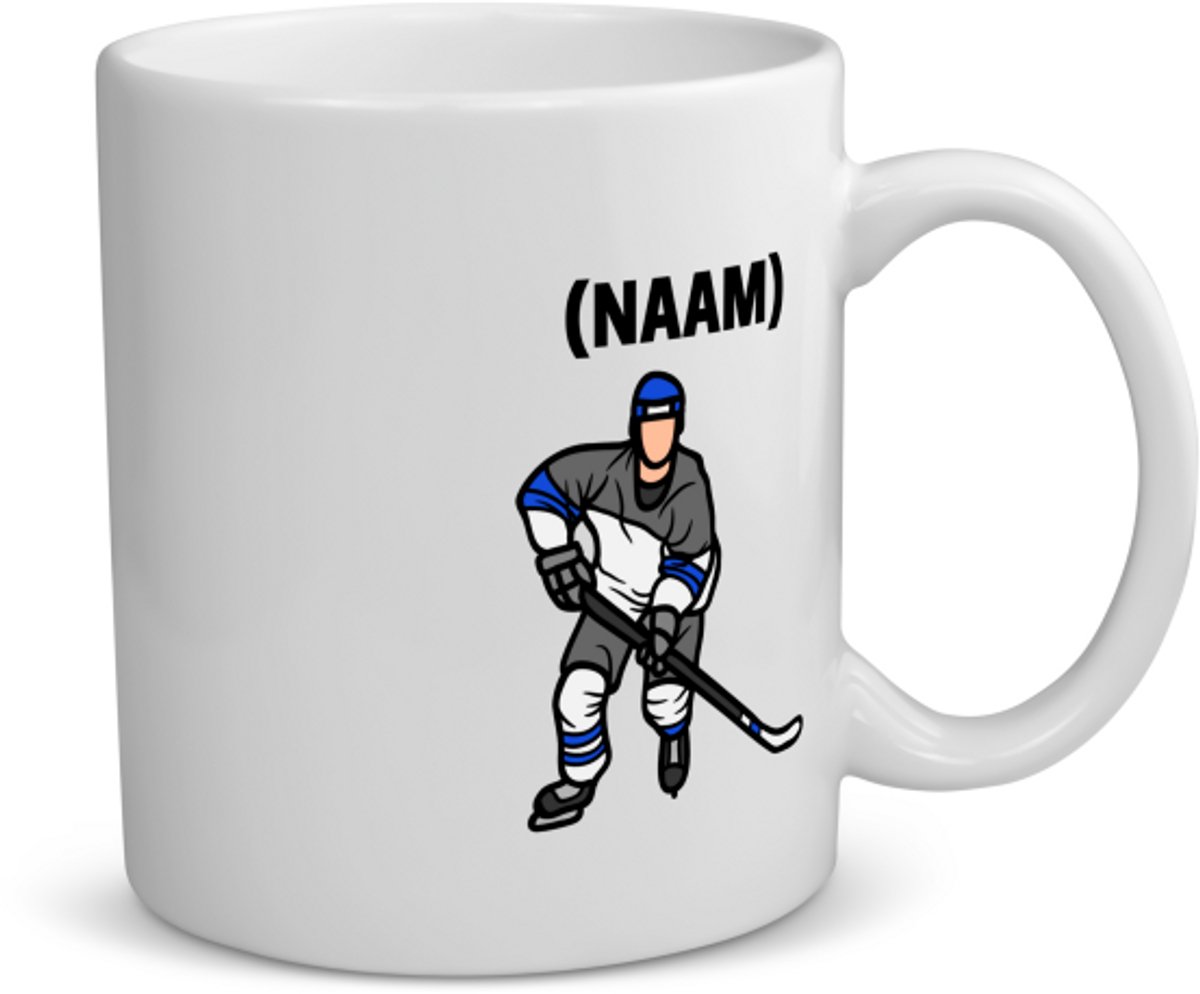 Akyol - ijshockey met eigen naam koffiemok - theemok - Sport - ijshockeyer - sport - 350 ML inhoud