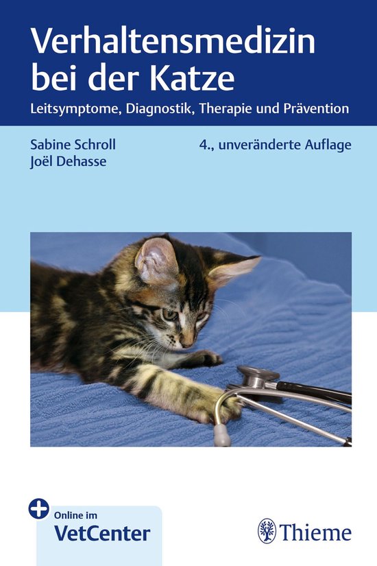 Verhaltensmedizin bei der Katze - cover