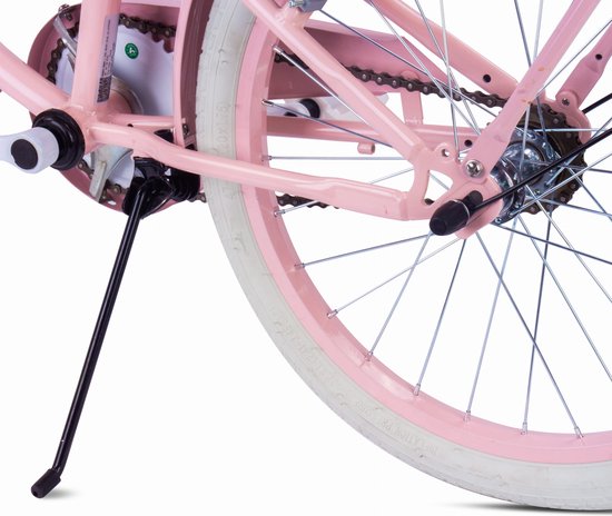 Heart Bike Fiets voor een meisje van 6 tot 10 jaar, 20 inch Silver Moon Roze, kinderfiets in hoogte verstelbaar van Heart Bike — afbeelding 4