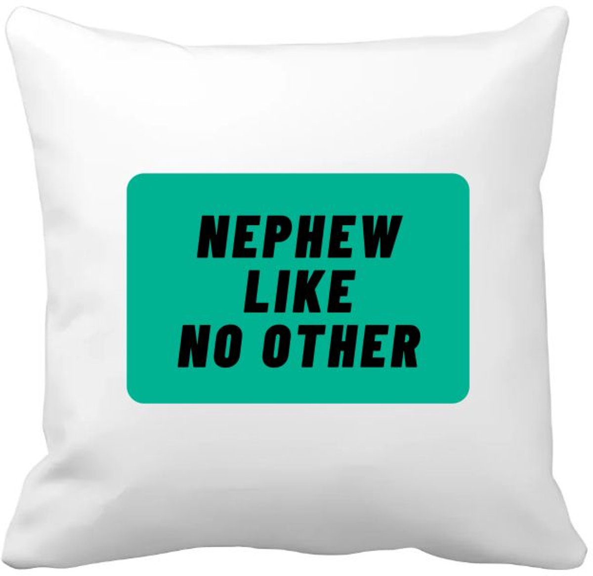 Akyol nephew like no other Kussen hoes - Neef - geweldige neef - niemand anders - verjaardag - cadeau - kado - bedankje - geschenk - 40 bij 40 cm Multicolor