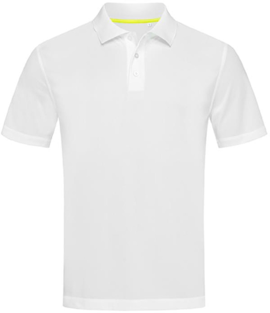 Stedman - Active 140 Polo - White maat XL